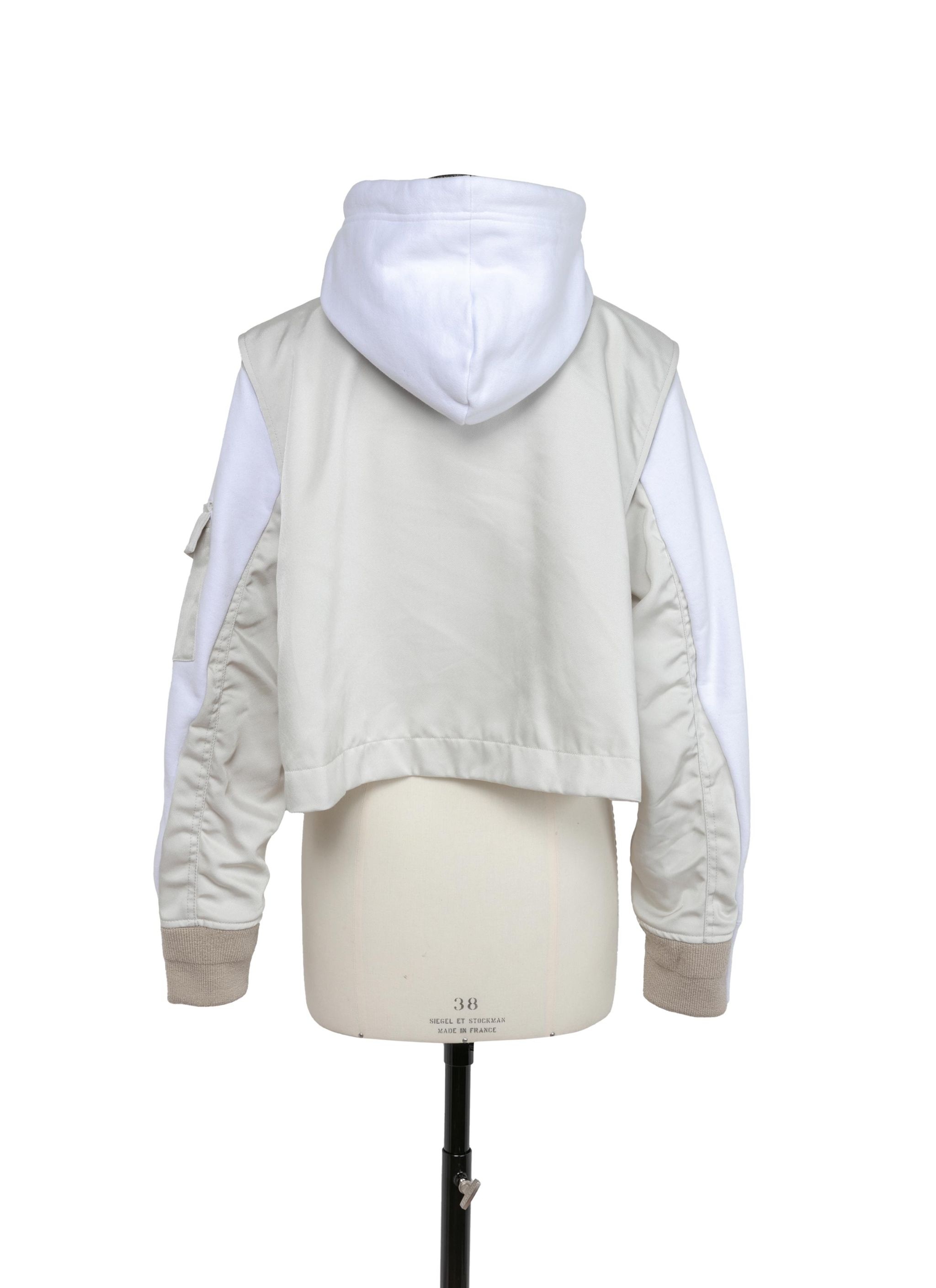 sacai x SPIEWAK Cotton Jersey Hoodie - 3