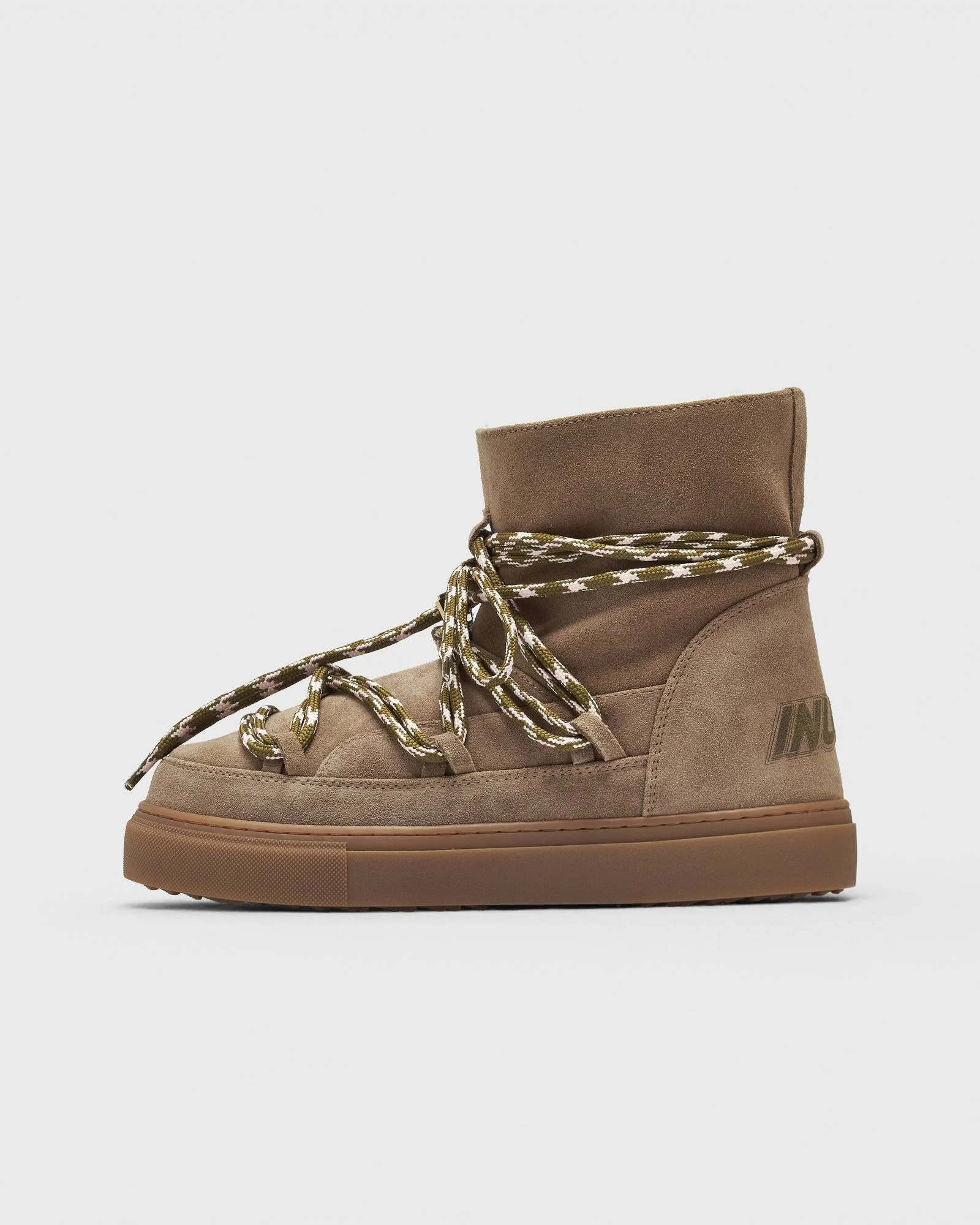SUEDE DOUBLE TIE - 1
