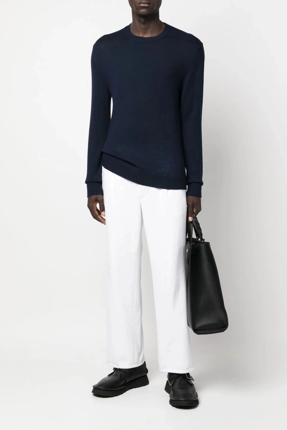 Logo embroidery sweater - 2