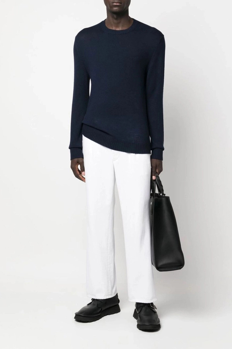 Jil Sander Logo embroidery sweater outlook