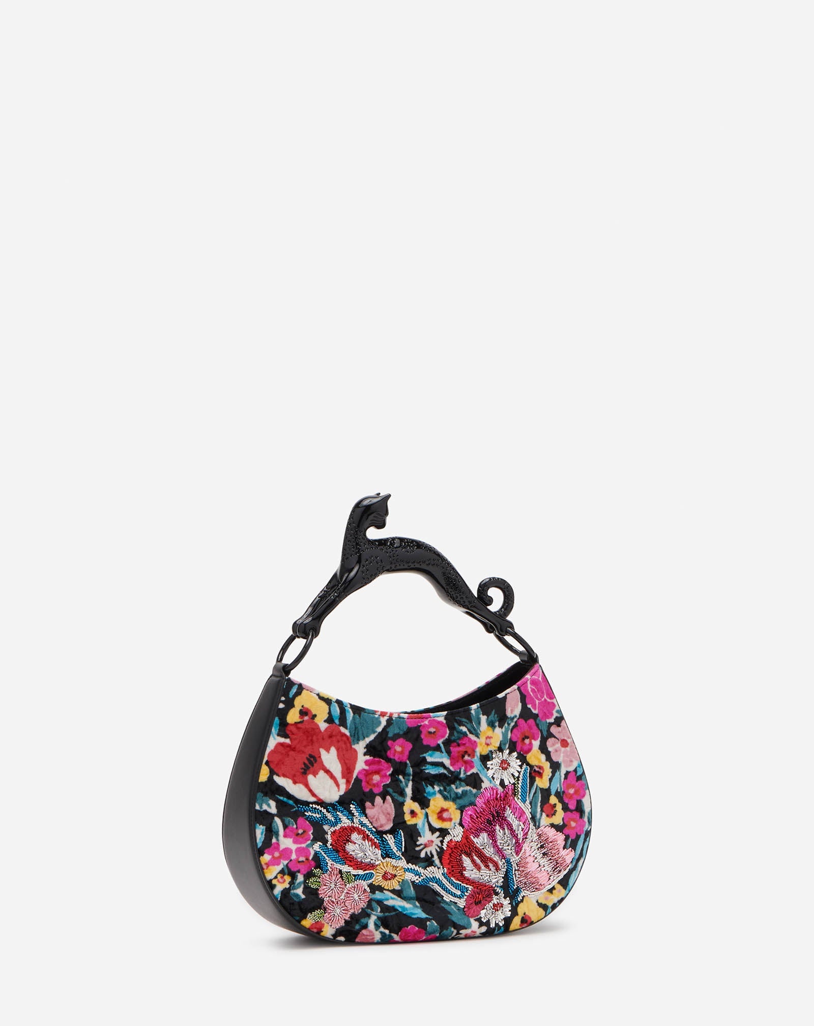 EMBROIDERED PM HOBO CAT BAG - 7