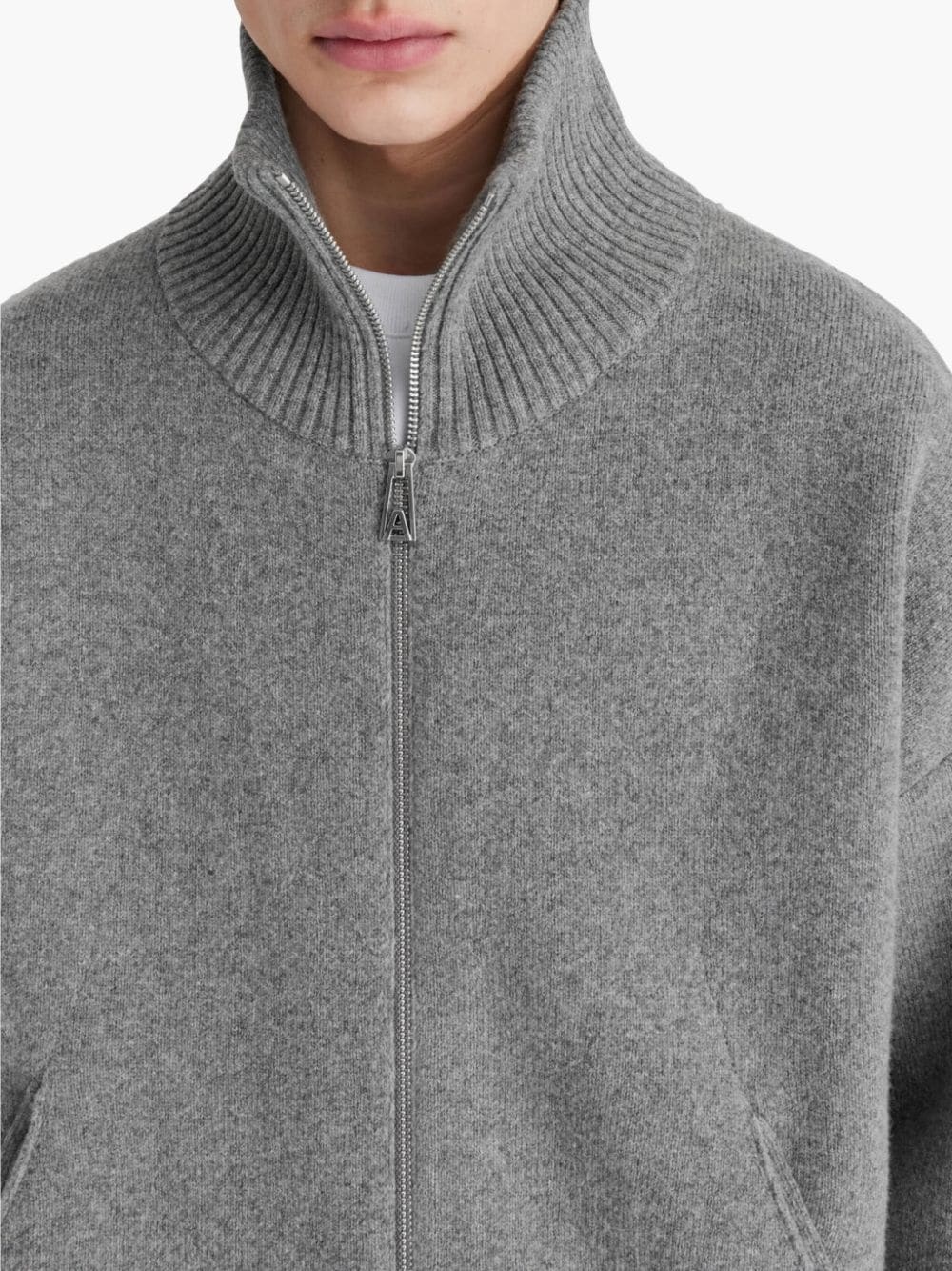 Core zip-up cardigan - 3