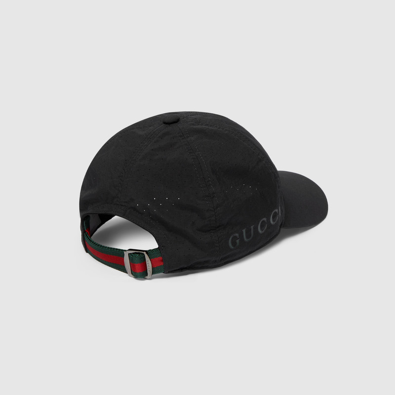 Cotton baseball hat with print 4
