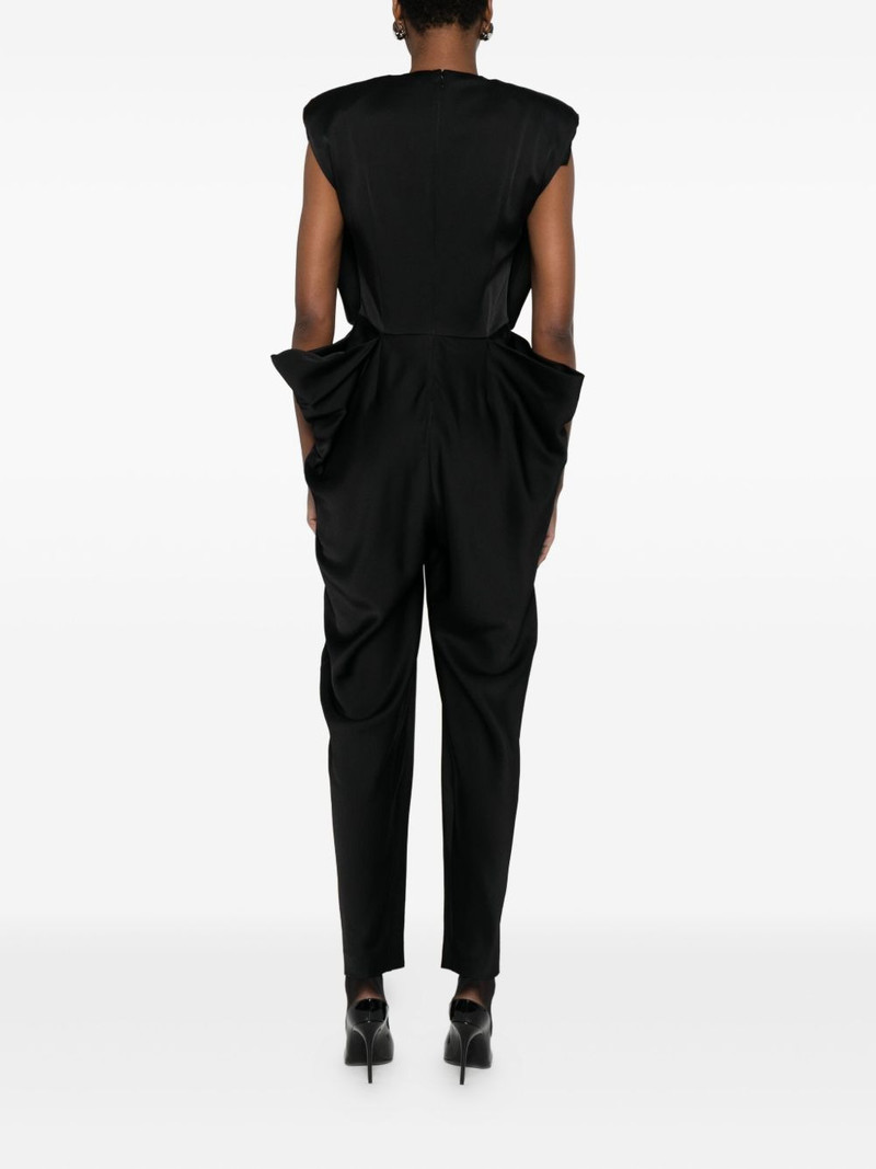 plunge-neck jumpsuit 4