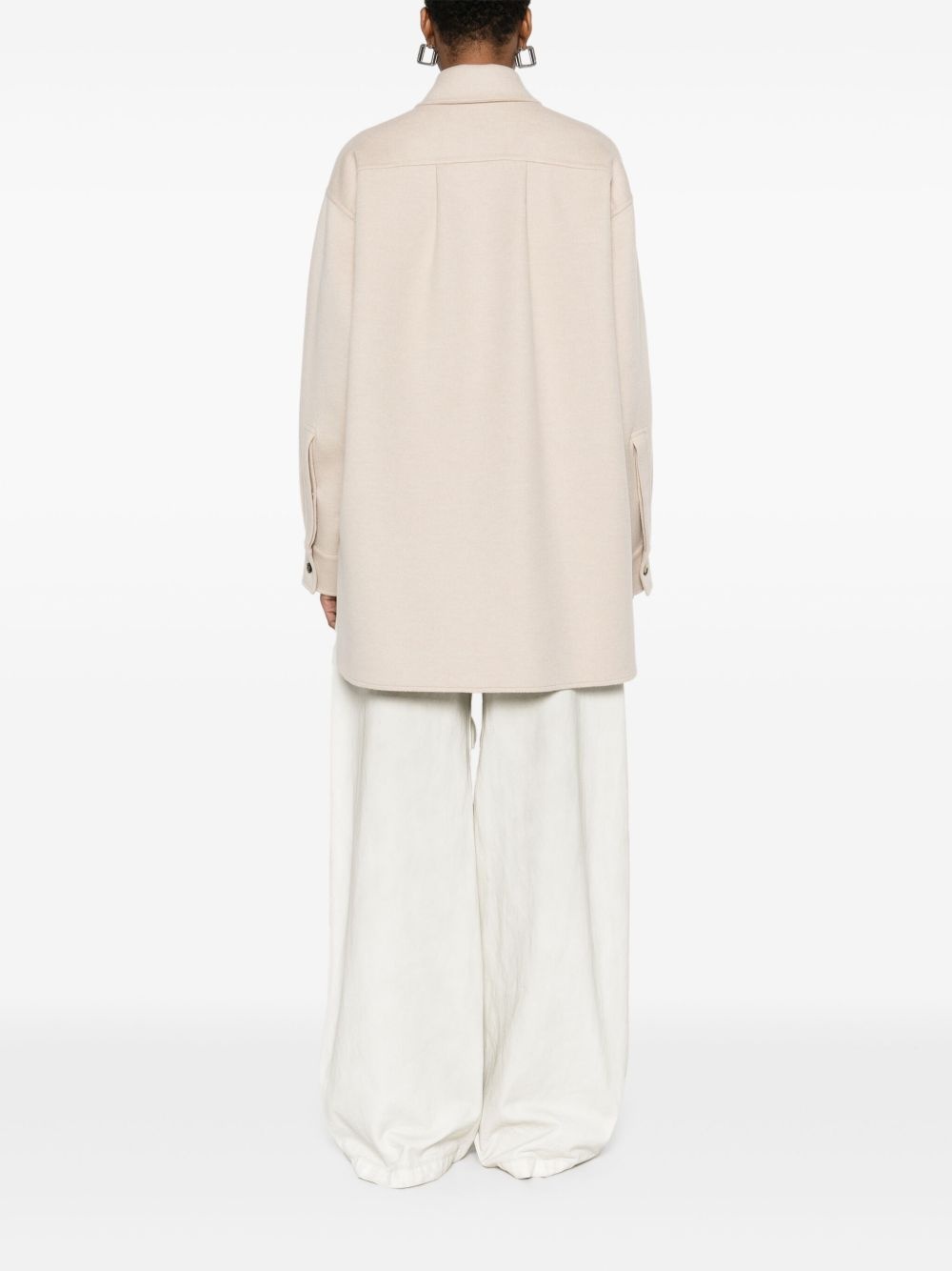 Anagram-motif shirt - 4