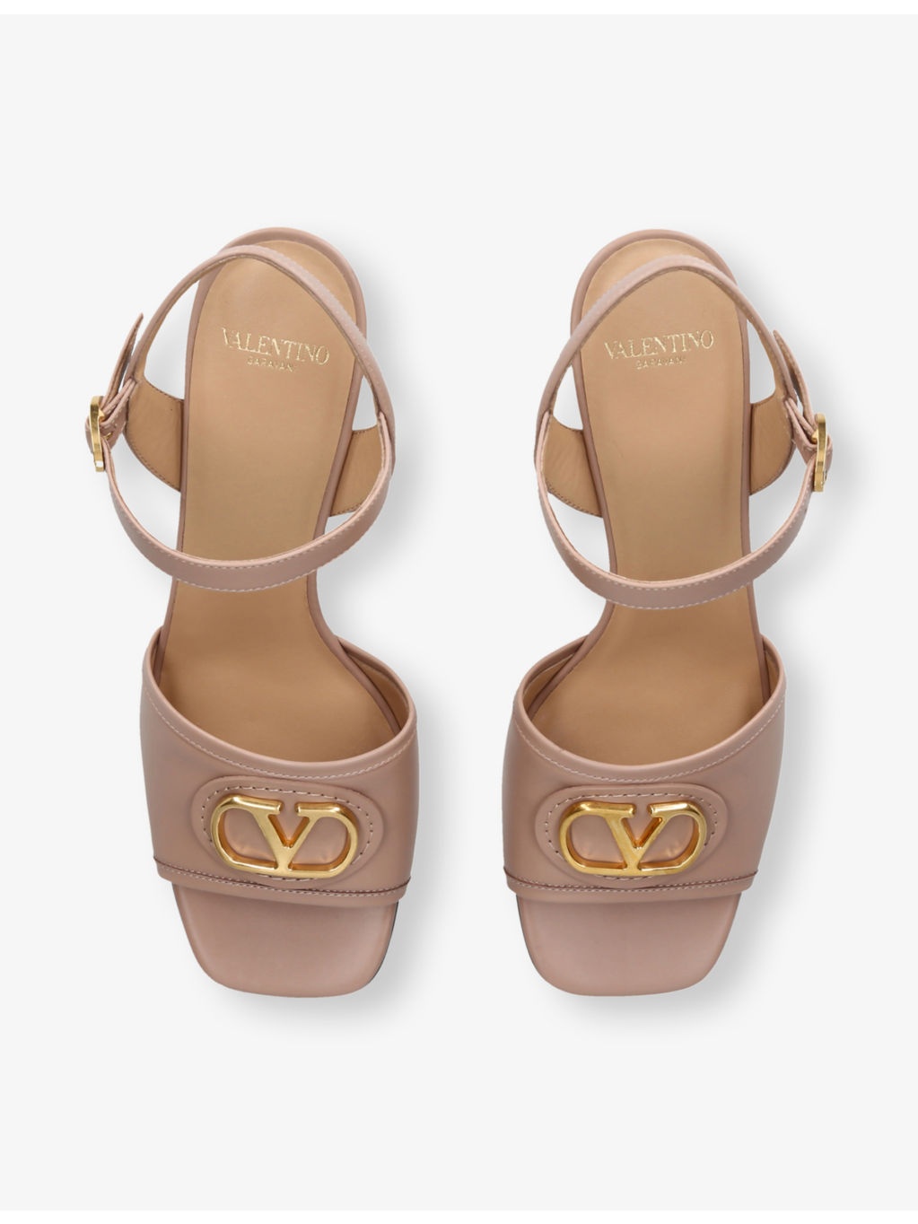 Vlogo Signature 75 Leather Heeled Sandals - 2