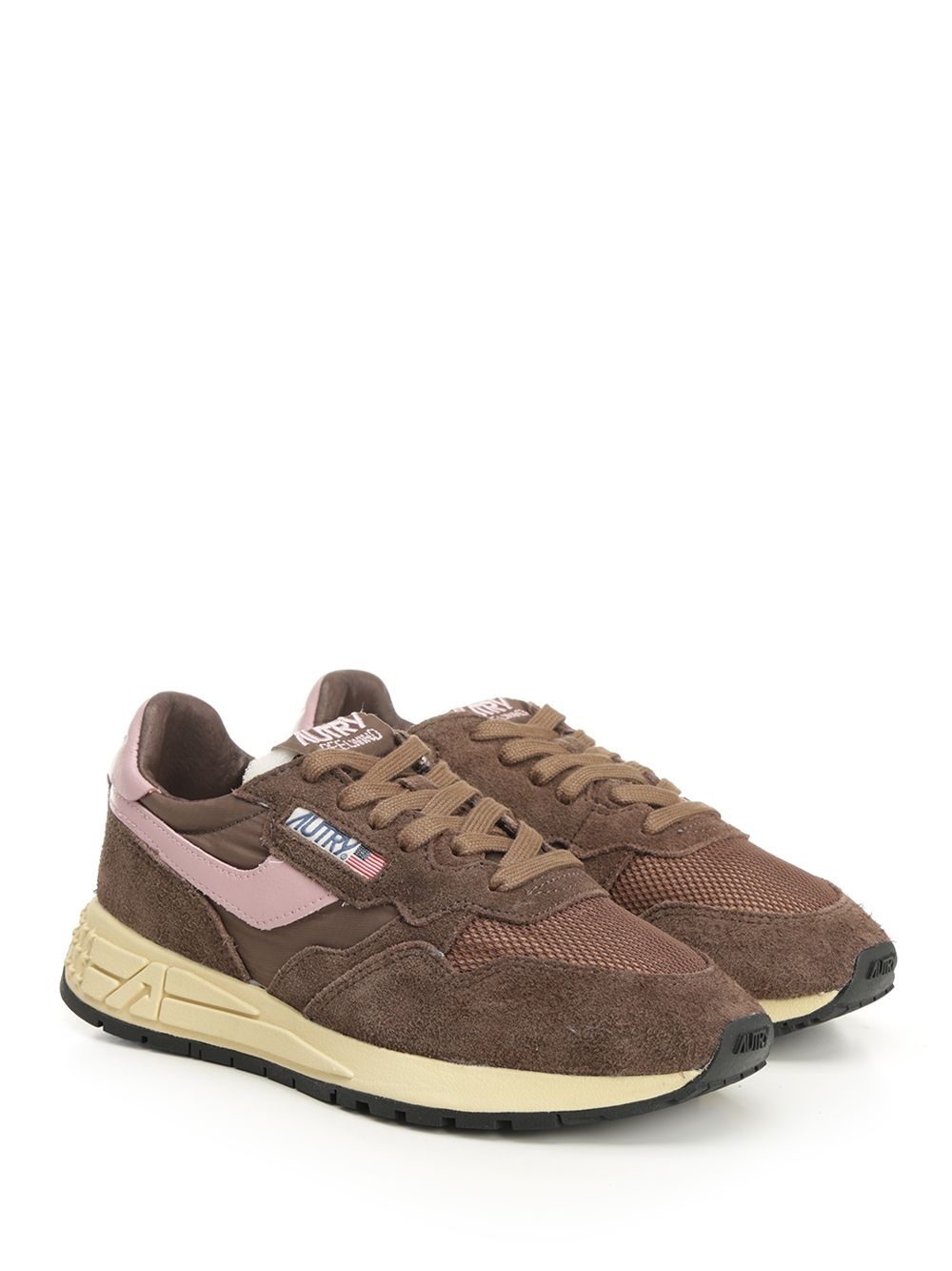 Reelwind Low Wom Ut12 Suede/Net Plugh/Zephyr Sneakers Brown - 2