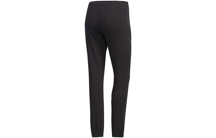 (WMNS) adidas 3-STRIPES ANKLE Cone Sports Pants Black DY8698 - 2