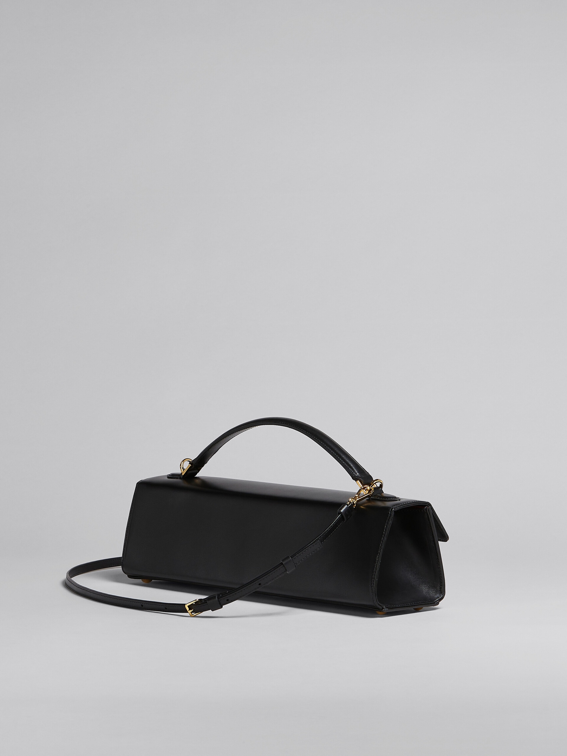 RELATIVITY LARGE BAG IN BLACK LEATHER - 3