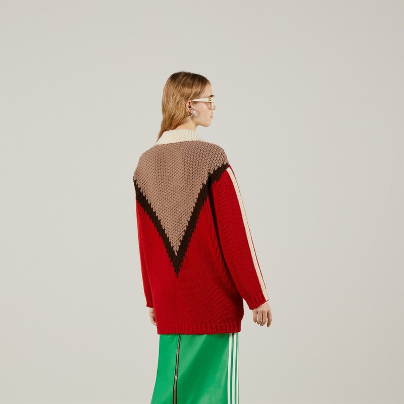 adidas x Gucci wool cardigan 6