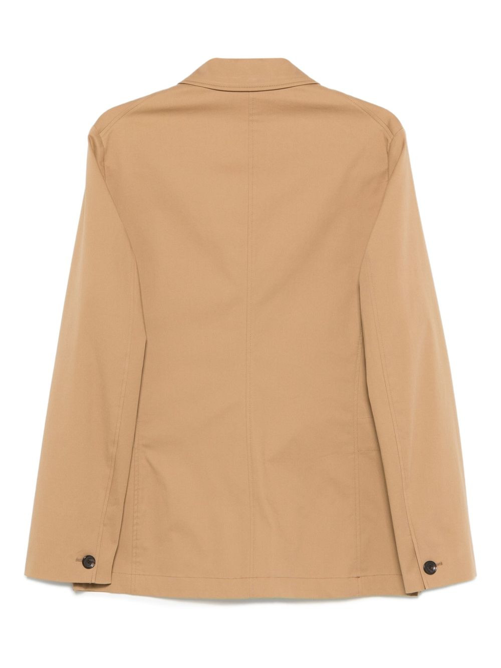 flap-pocket single-breasted blazer - 2