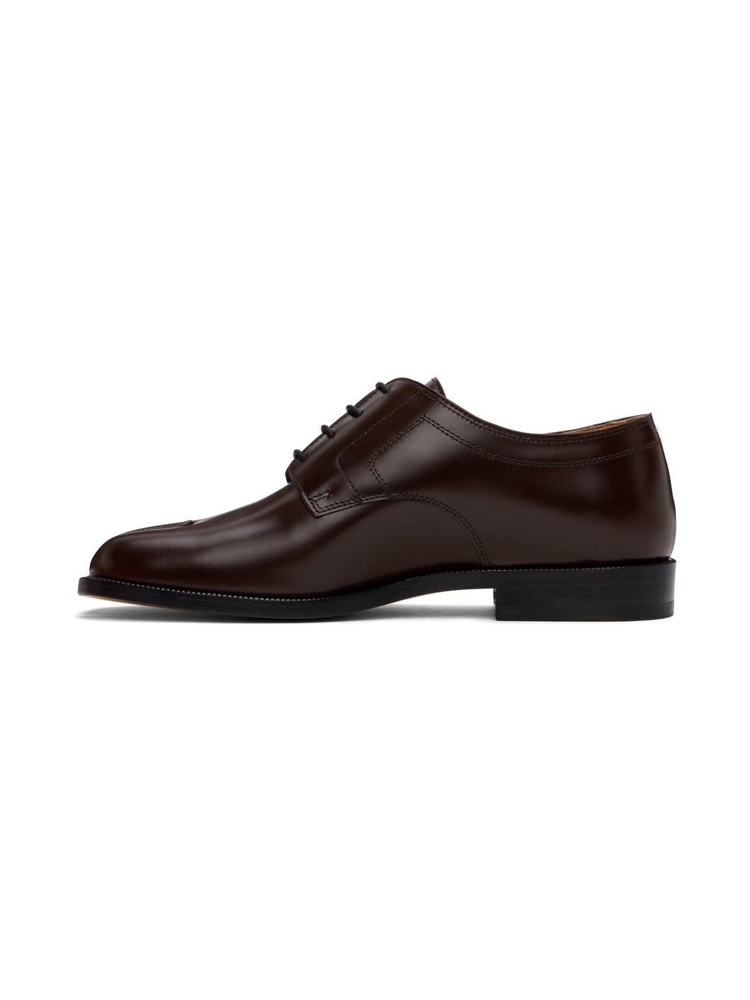 Brown Tabi Lace-Up Oxfords - 3