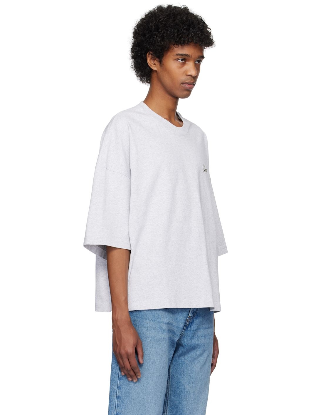 Gray 'The Corto' T-shirt - 2