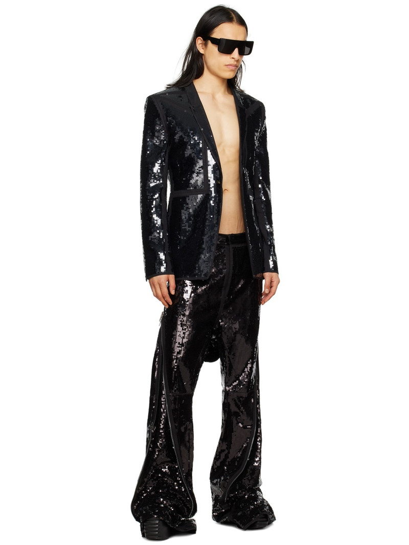 Rick Owens Black Bolan Banana Trousers outlook