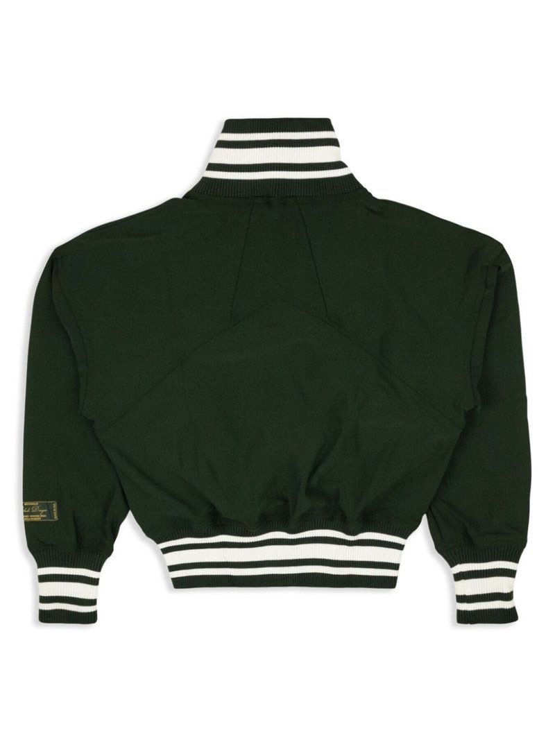 Rhude ribbed track jacket outlook