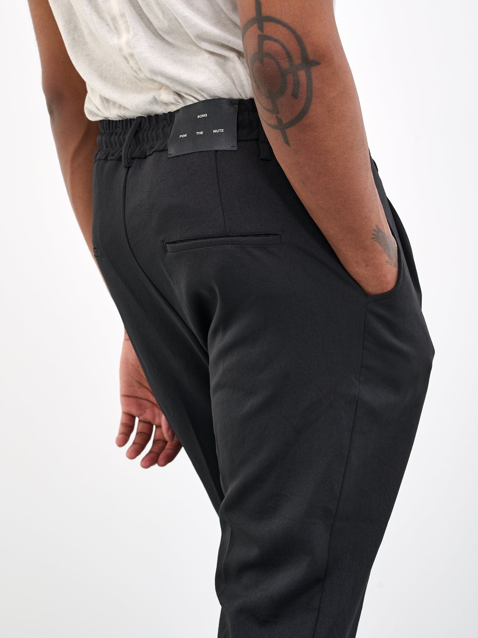 Rope Drawcord Trousers - 4