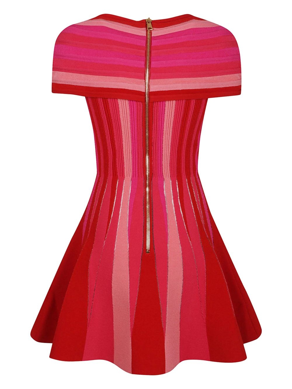 flared mini dress - 2