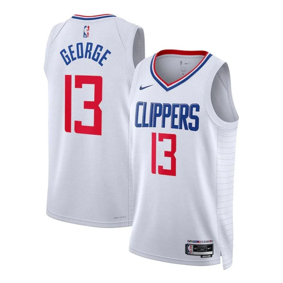 LA Clippers Association Edition 2022/23 Nike Men's Dri-FIT NBA Swingman 저지 - 1
