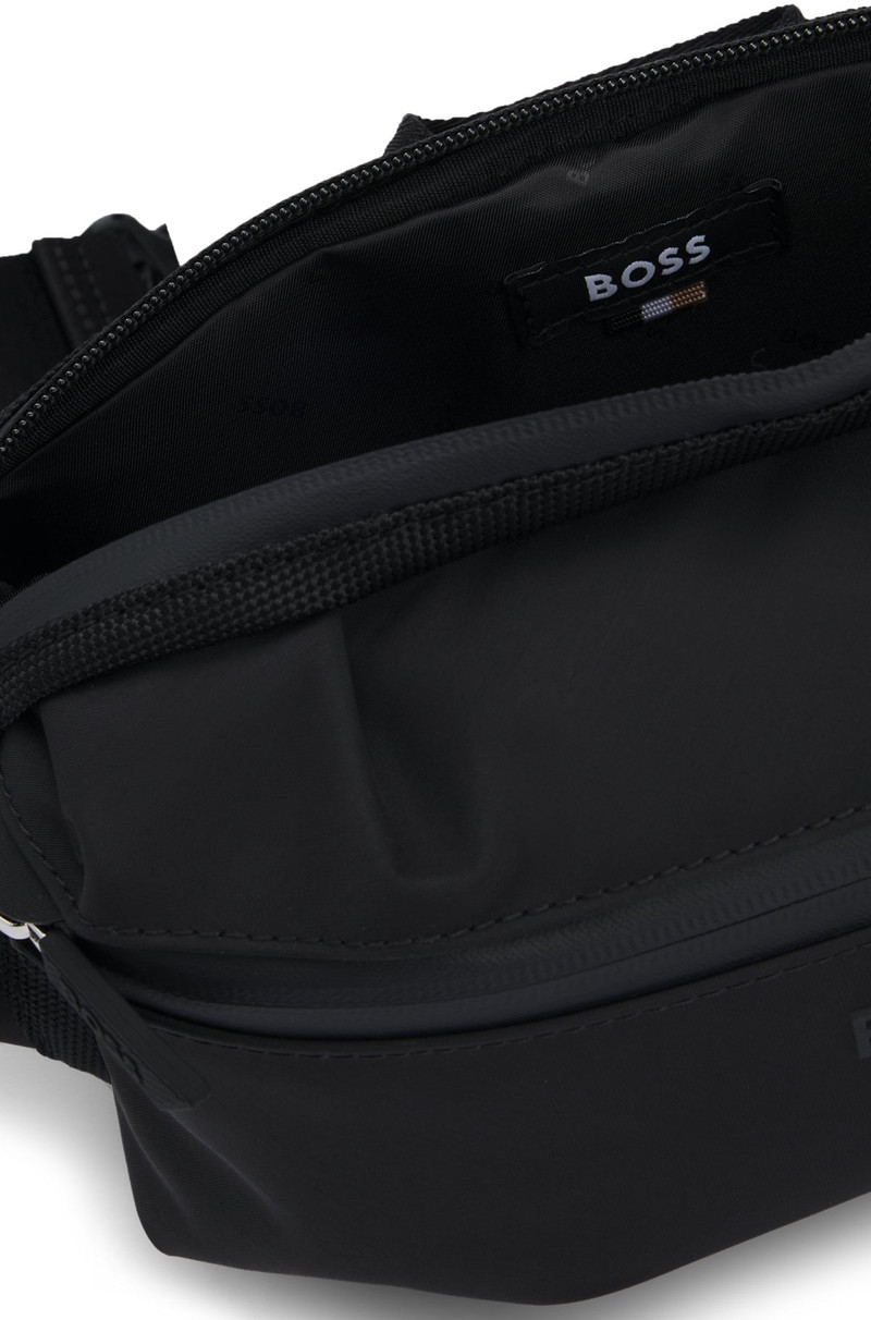 LOGO-DETAIL BELT BAG WITH TOP HANDLE 4
