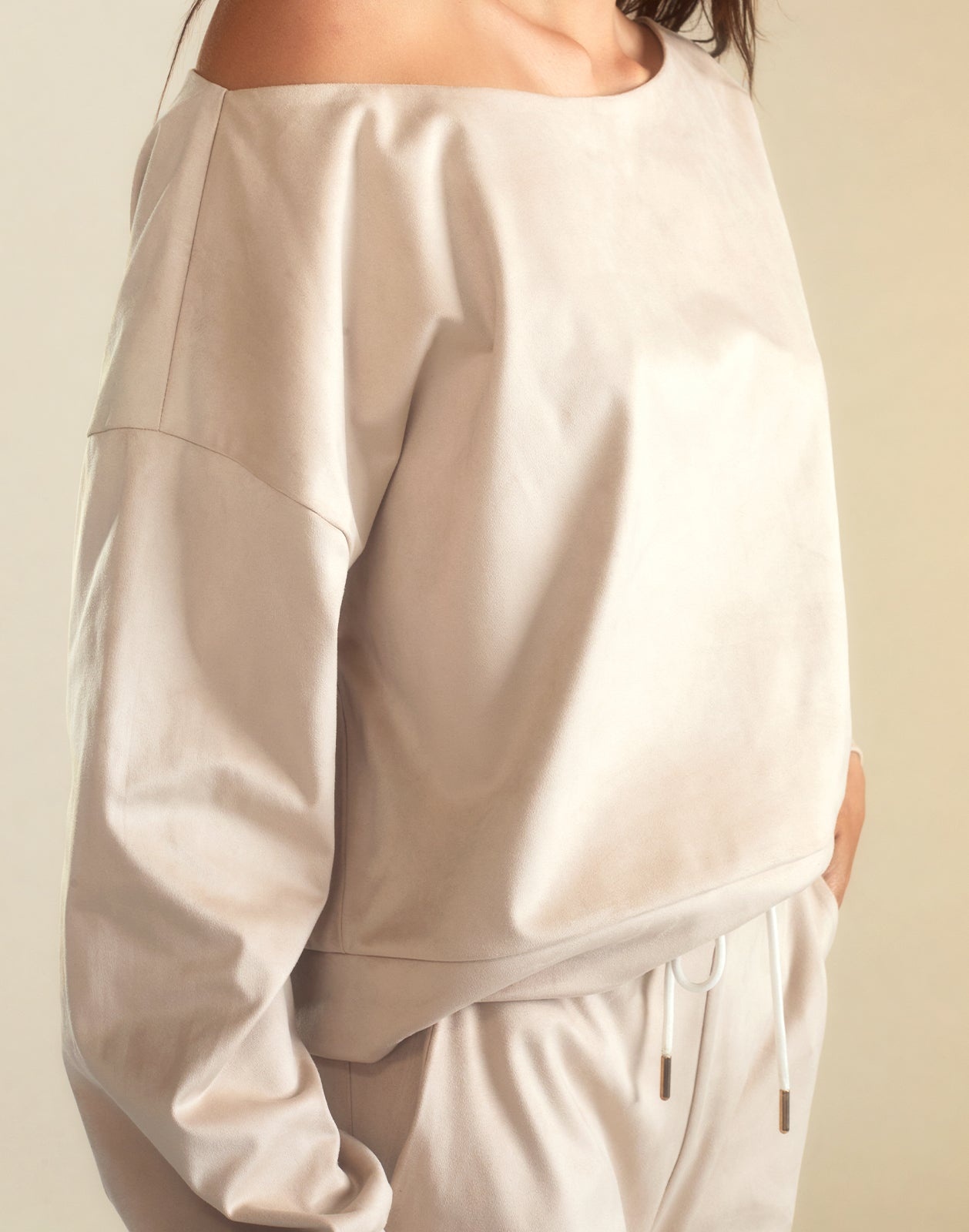 Sleek Ultrasuede Pullover - 6