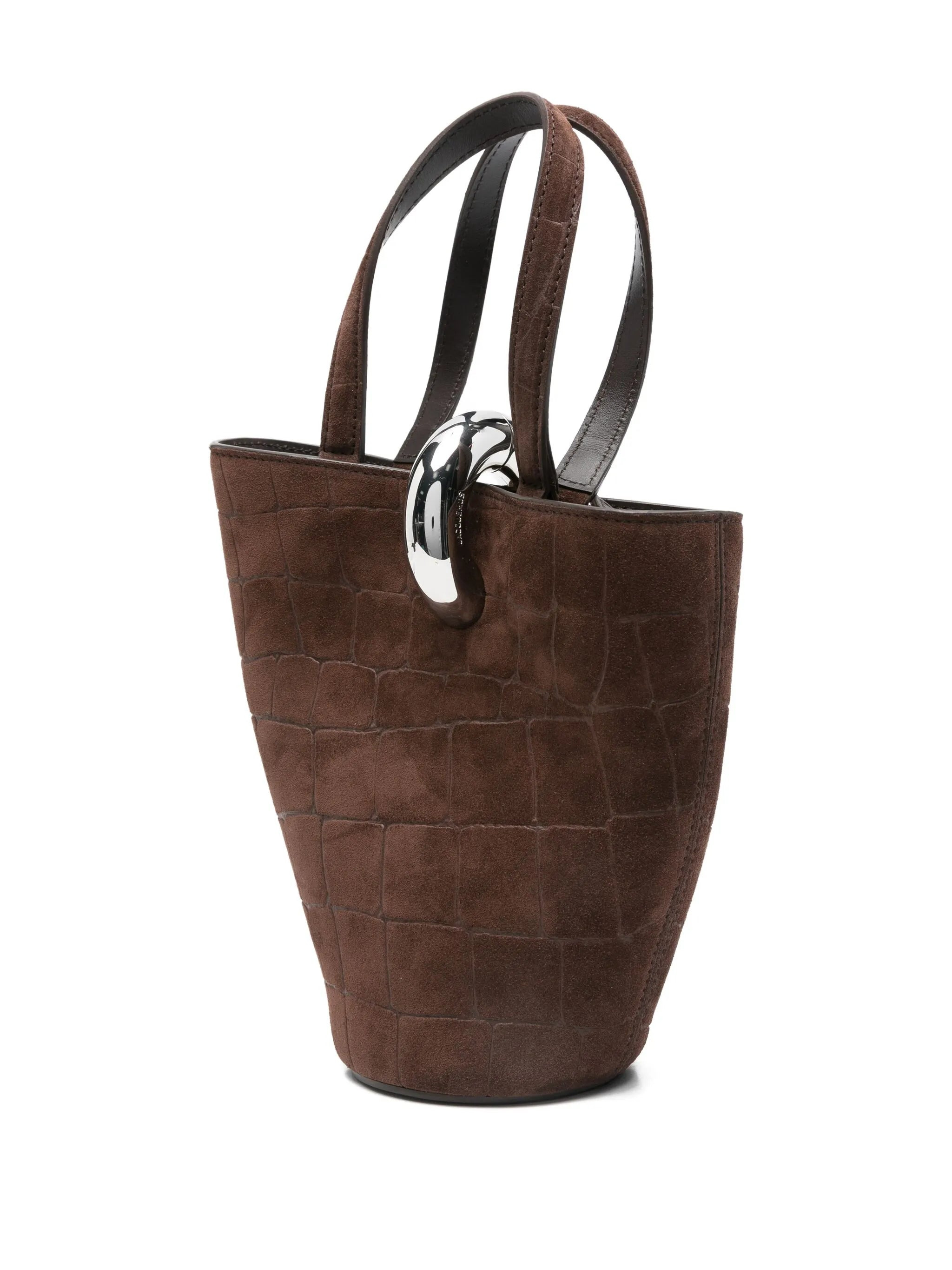 Jacquemus Crocodile-effect Ring-detail Tote Bag - 3