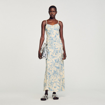 Sandro PATTERNED MAXI DRESS outlook