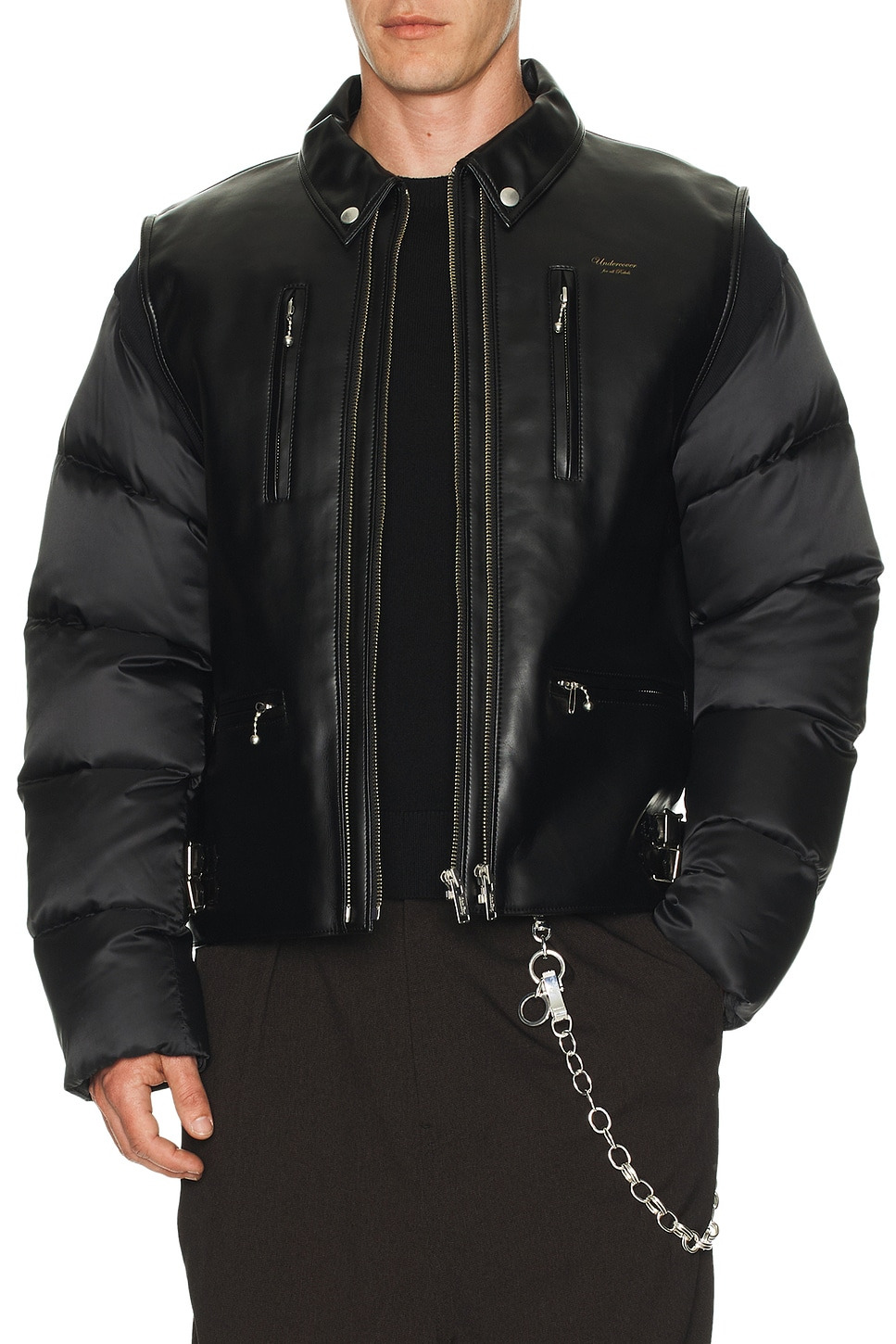 Leather Blouson - 4