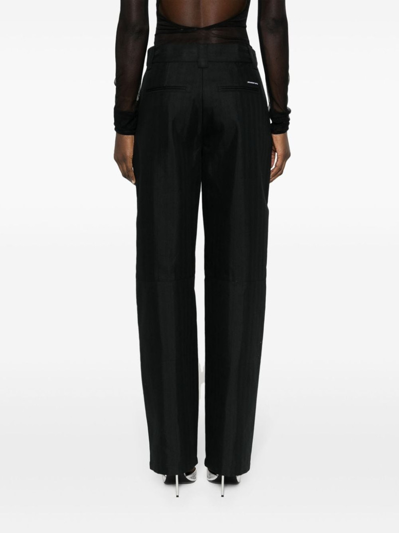 twill-weave tailored trousers 5