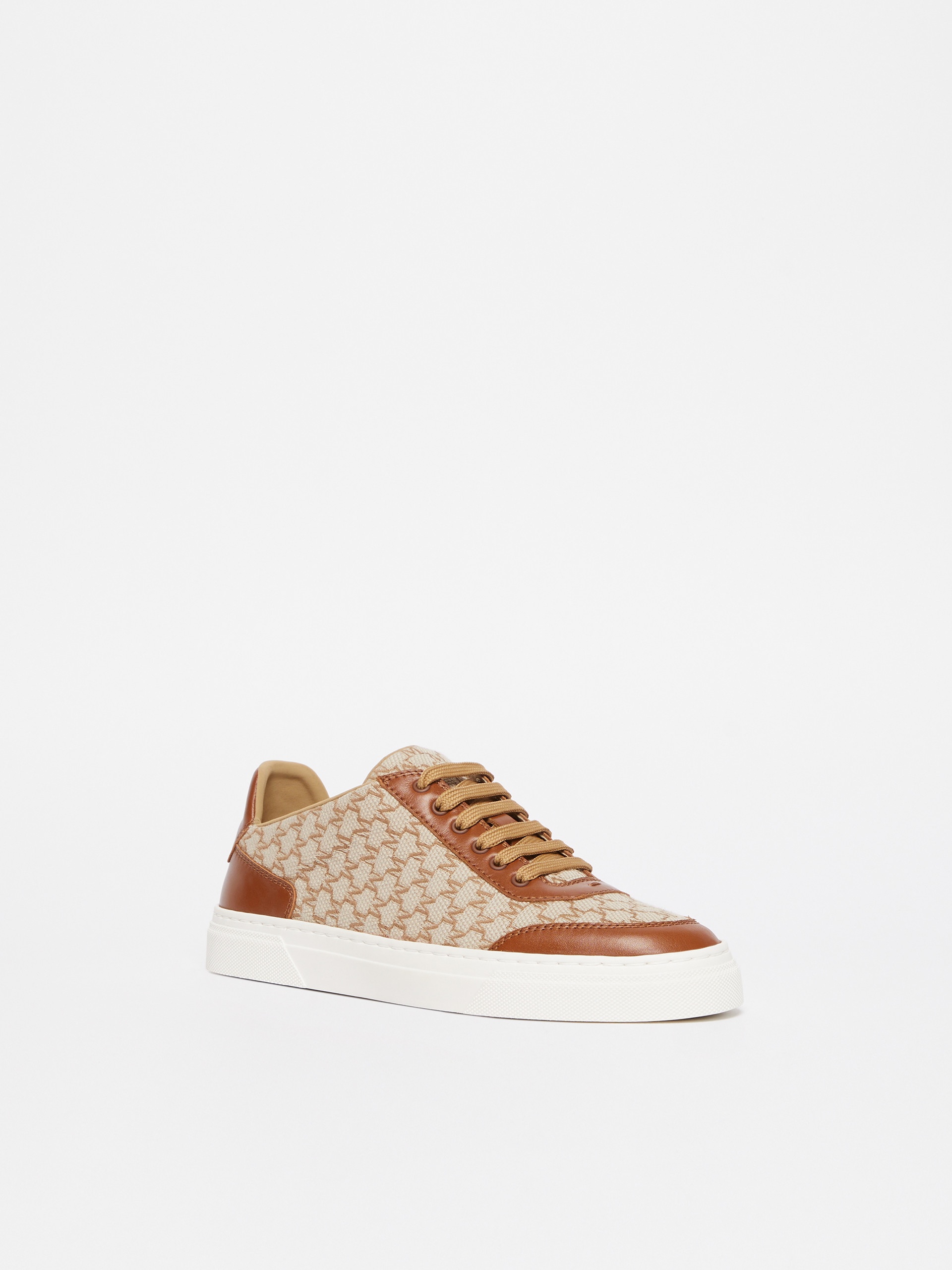 CITYSNEAKER Jacquard-knit monogram sneakers - 2