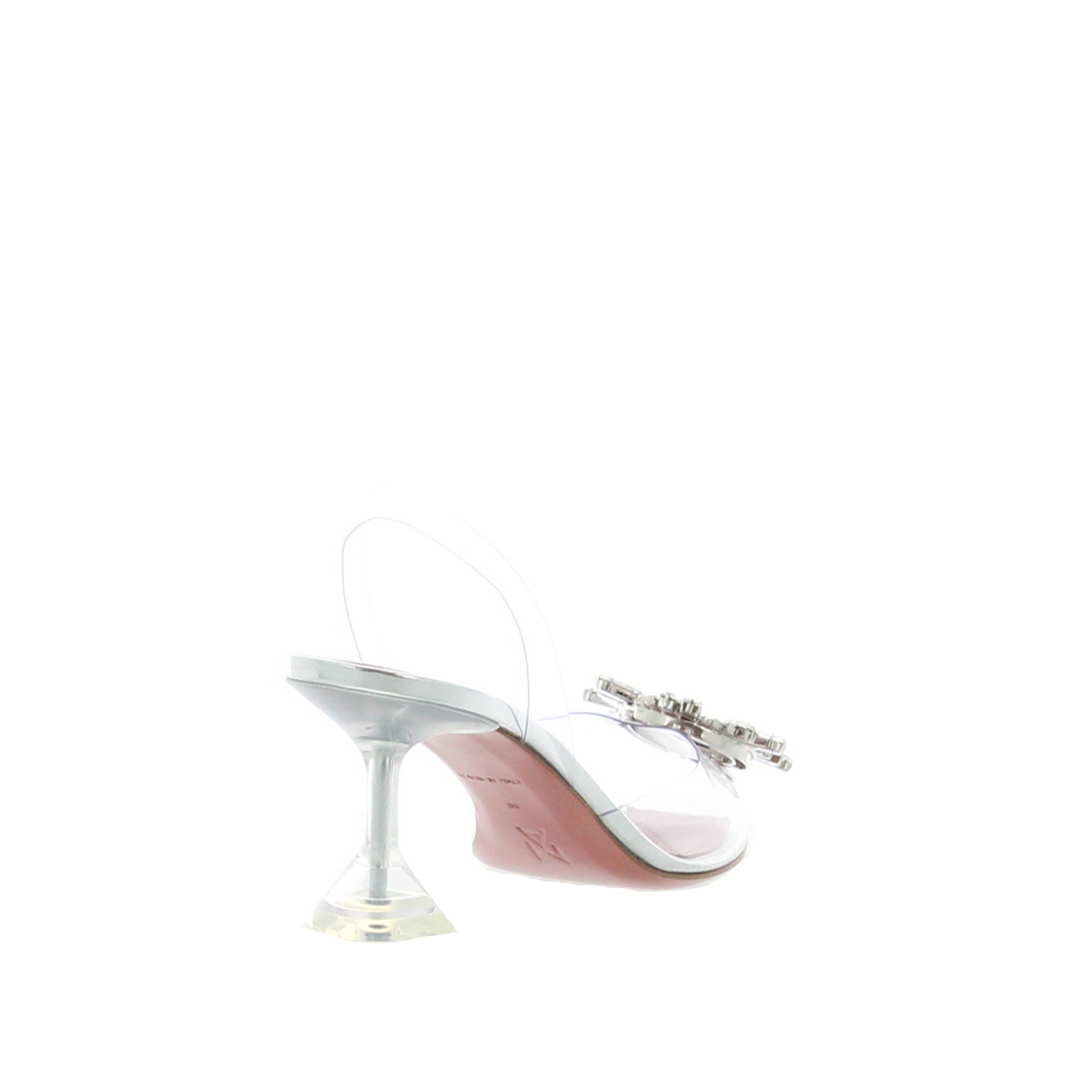 Amina Muaddi – Begum 70 Glass – Clear - 3