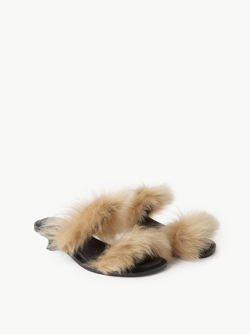 Tianna shearling sandals 3