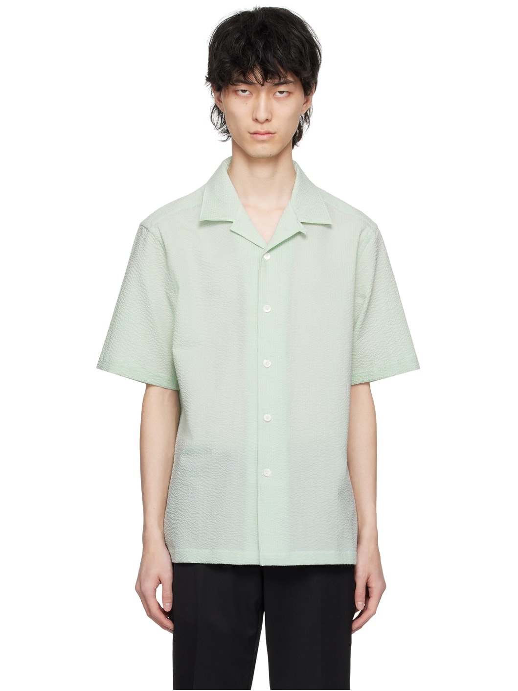 Green Button Shirt - 1