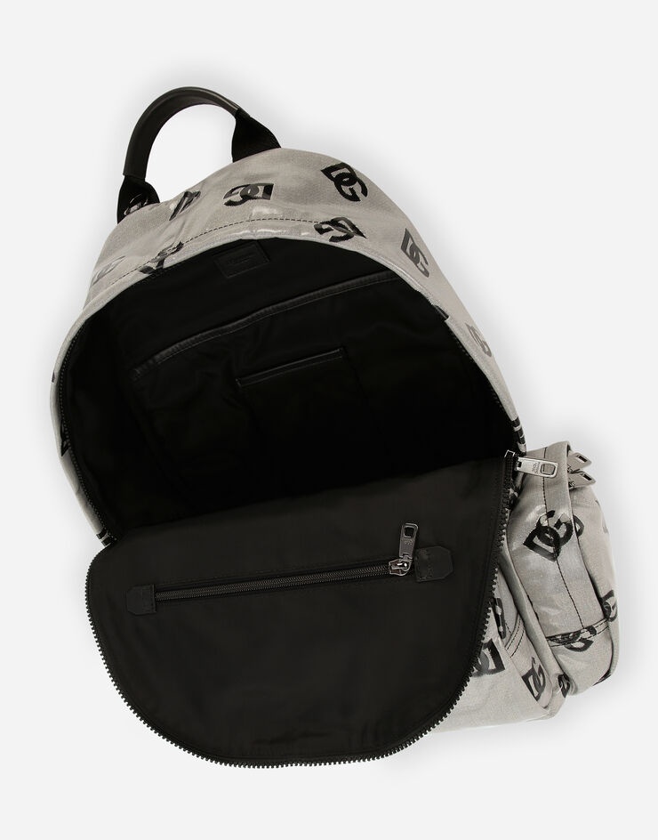 Coated fabric backpack with logo - 4