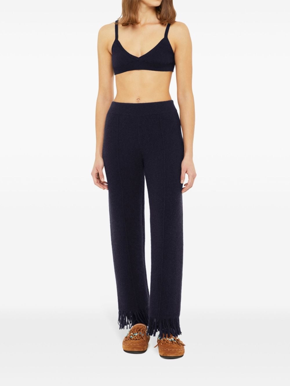 Finest fringe-detail trousers - 3