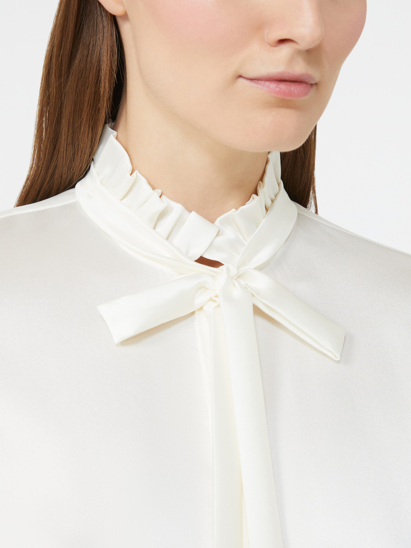GILLES Silk satin blouse 5