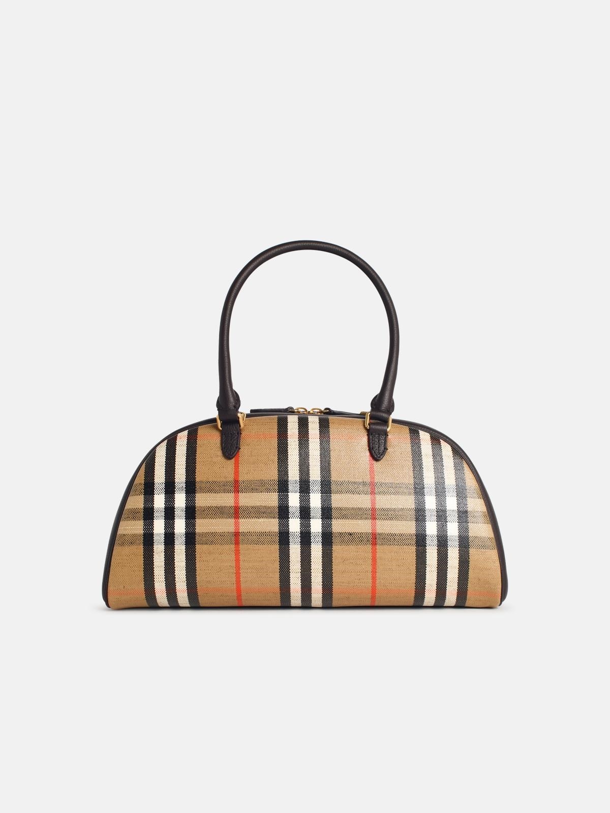 'HIGHLANDS' LEATHER BLEND BOWLING BAG - 3