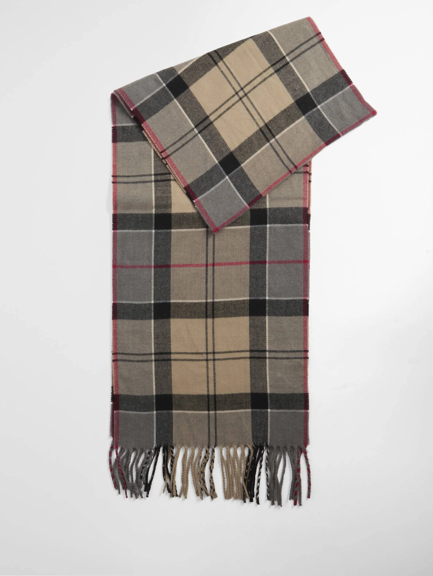 Galingale Tartan Scarf - 1