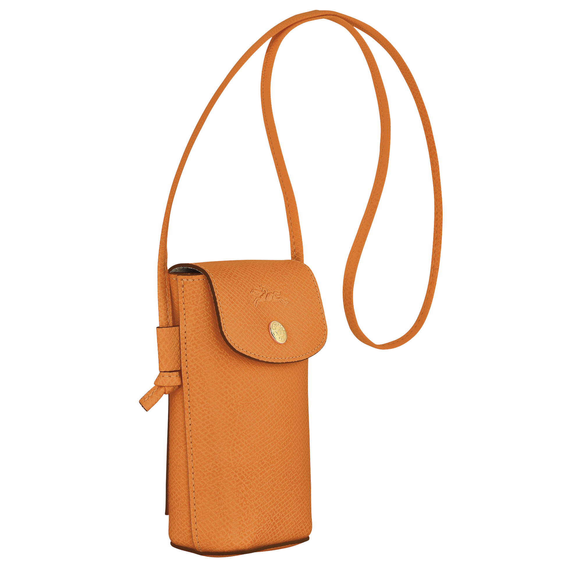 Épure Phone case with leather lace Apricot - Leather - 3
