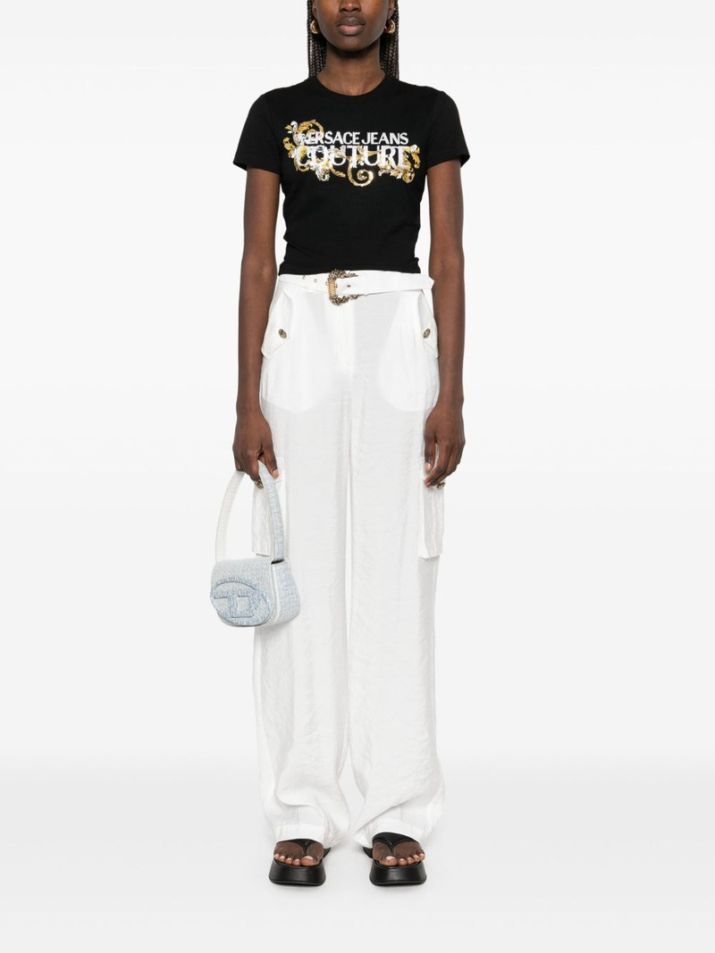 VERSACE JEANS COUTURE logo-print T-shirt outlook