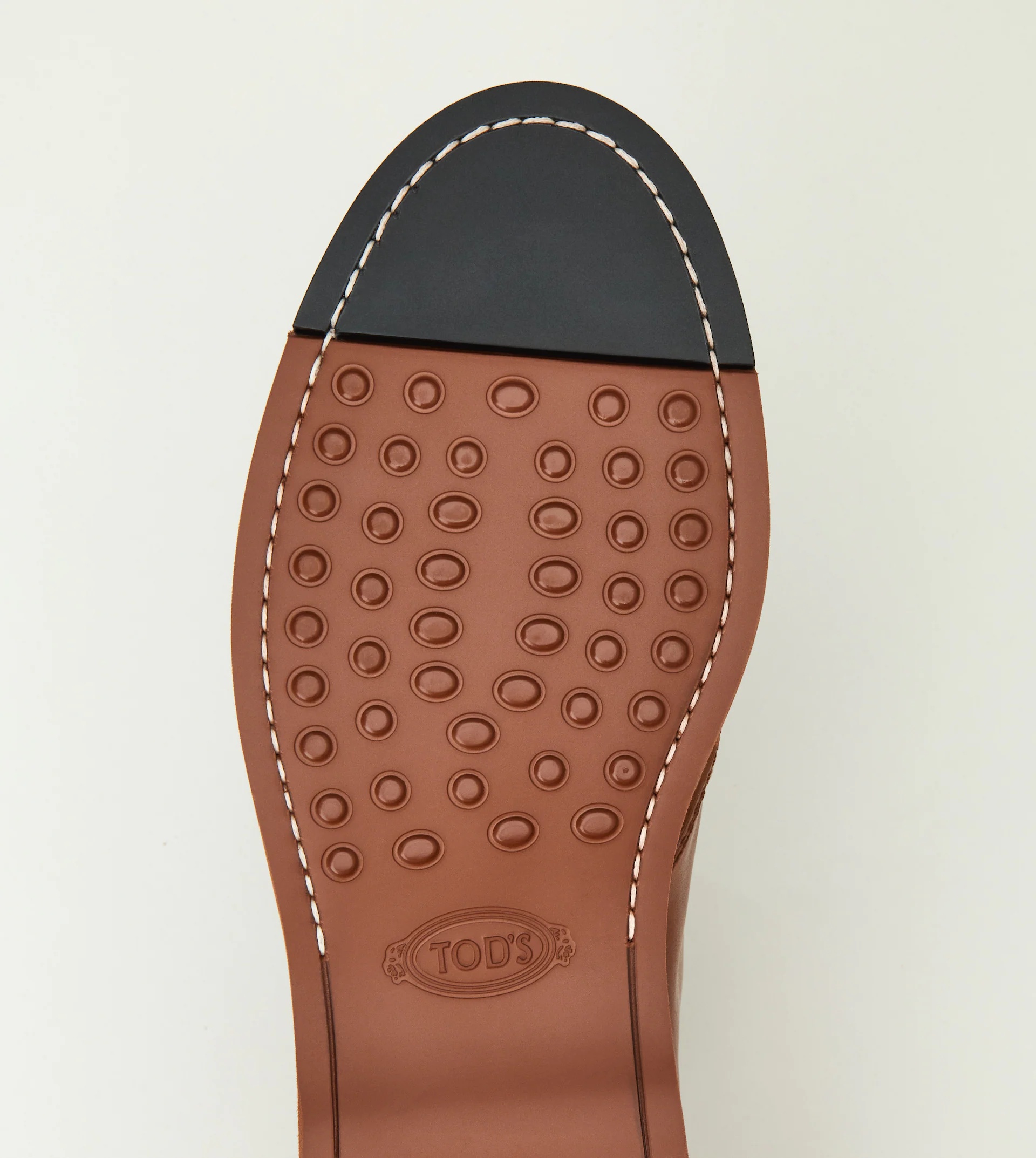 ANKLE BOOTS IN LEATHER - BROWN - 7