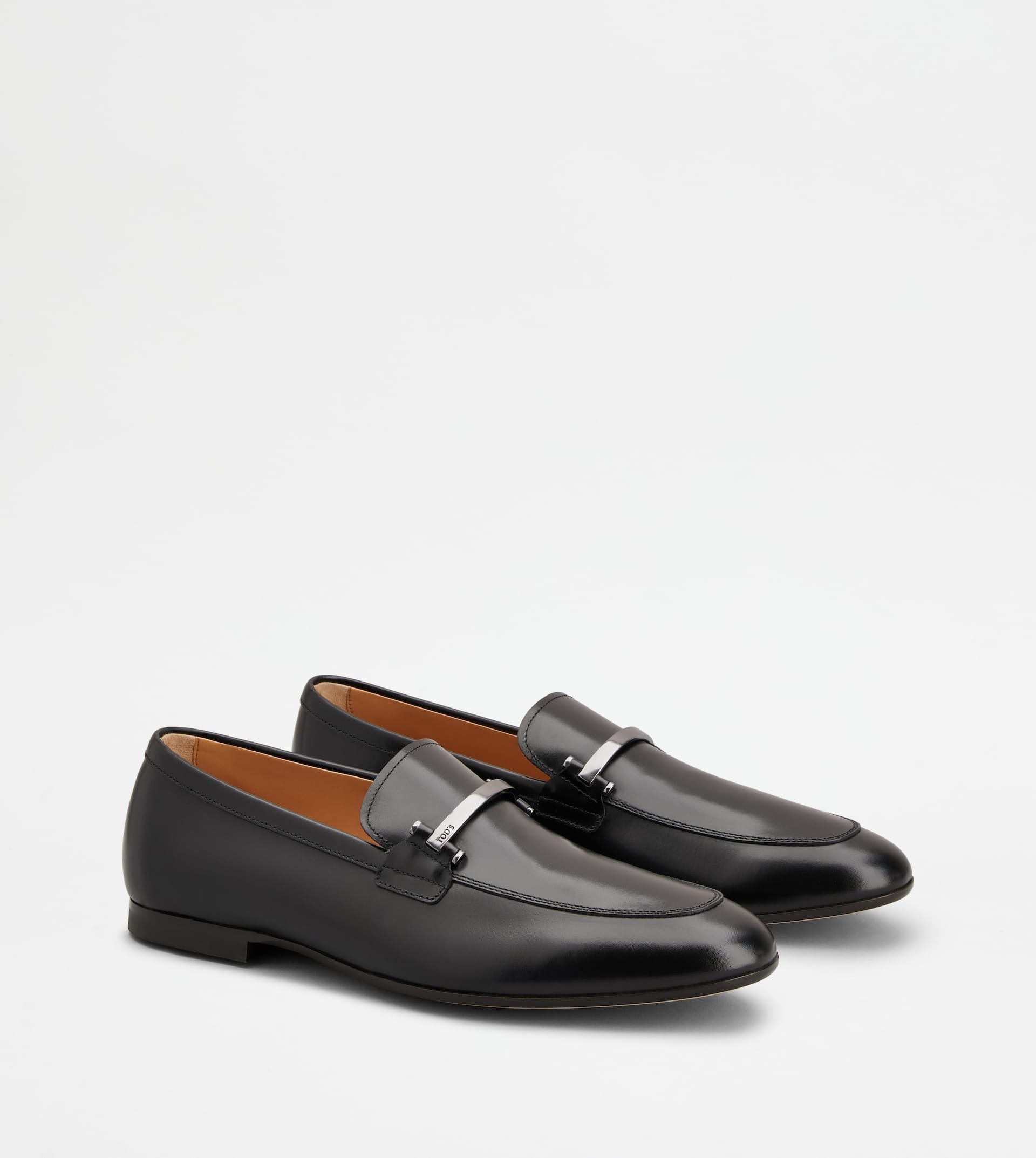 LOAFERS IN LEATHER - BLACK - 2