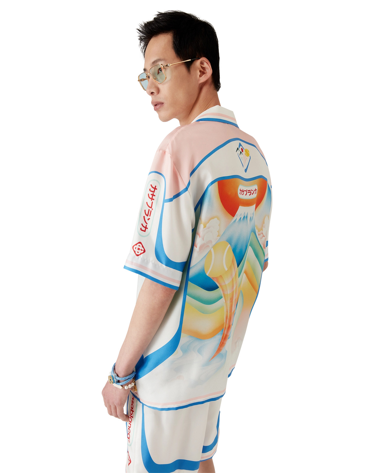 Fuji Dream Silk Short Sleeve Shirt - 4