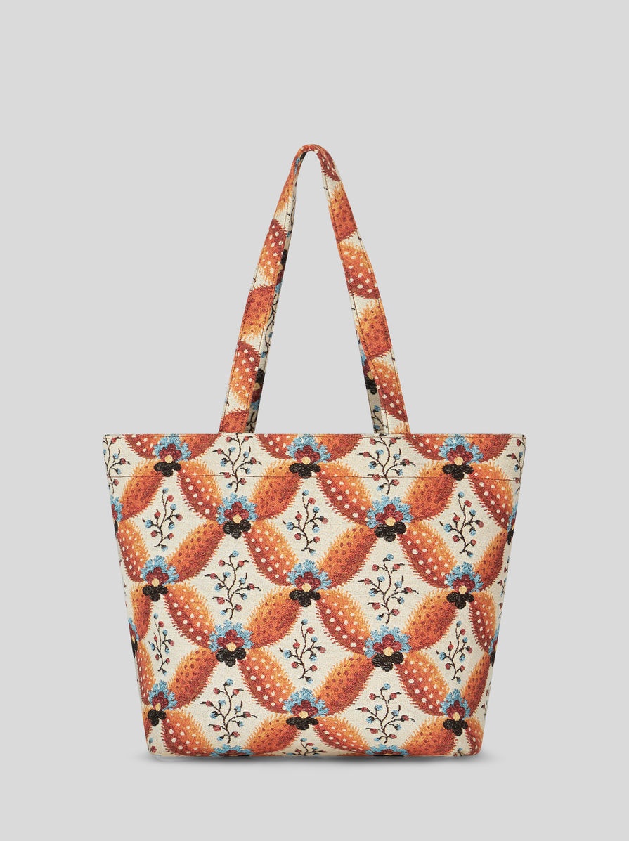 MEDIUM FLORAL SOFT TROTTER BAG - 3