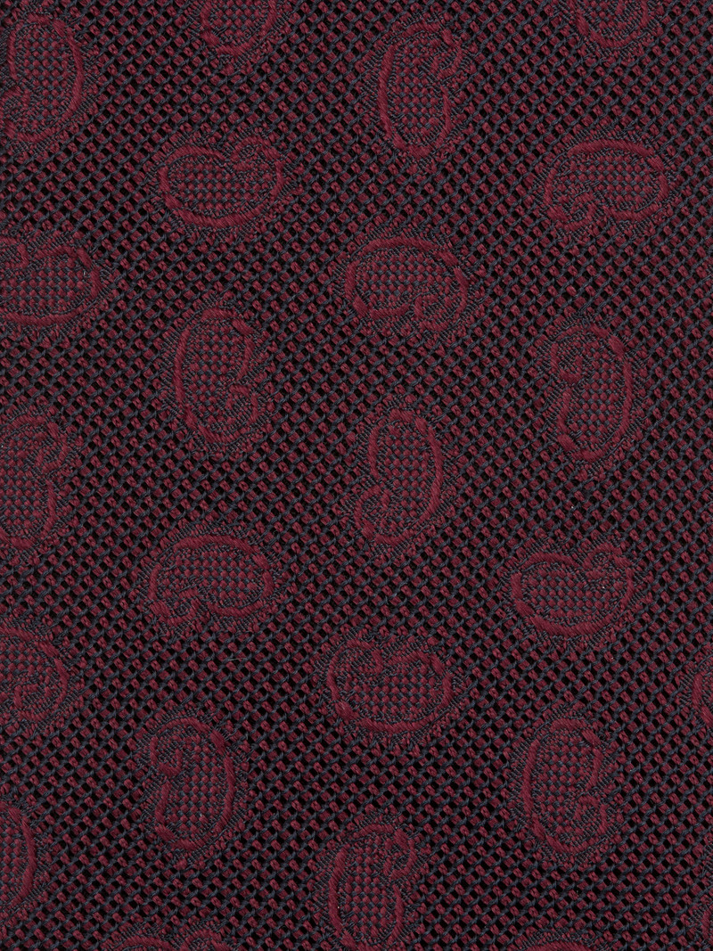 ZEGNA BURGUNDY SILK TIE outlook