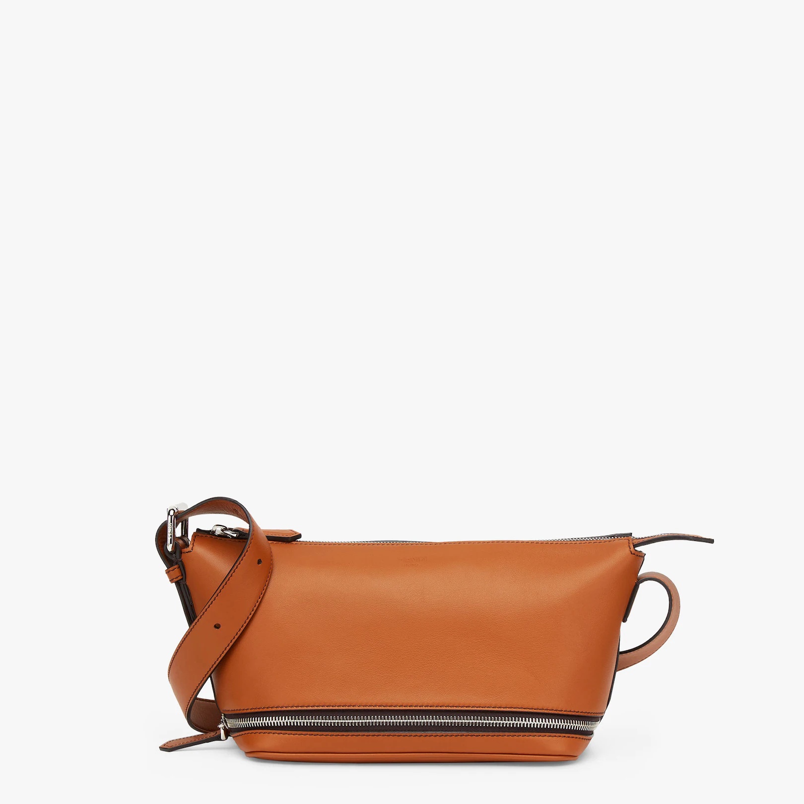 Brown leather belt bag - 2