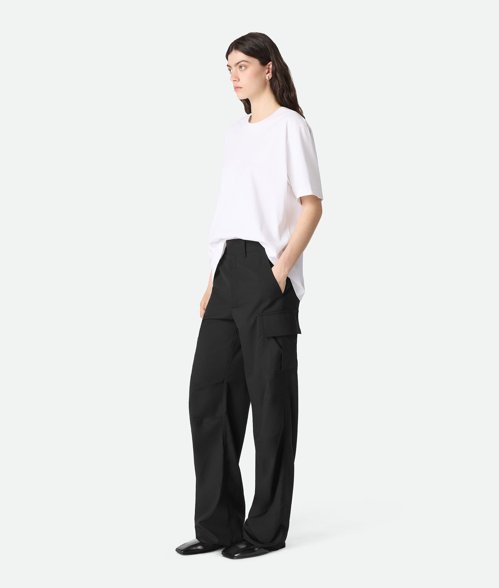 Fine Wool Cargo Pants - 2