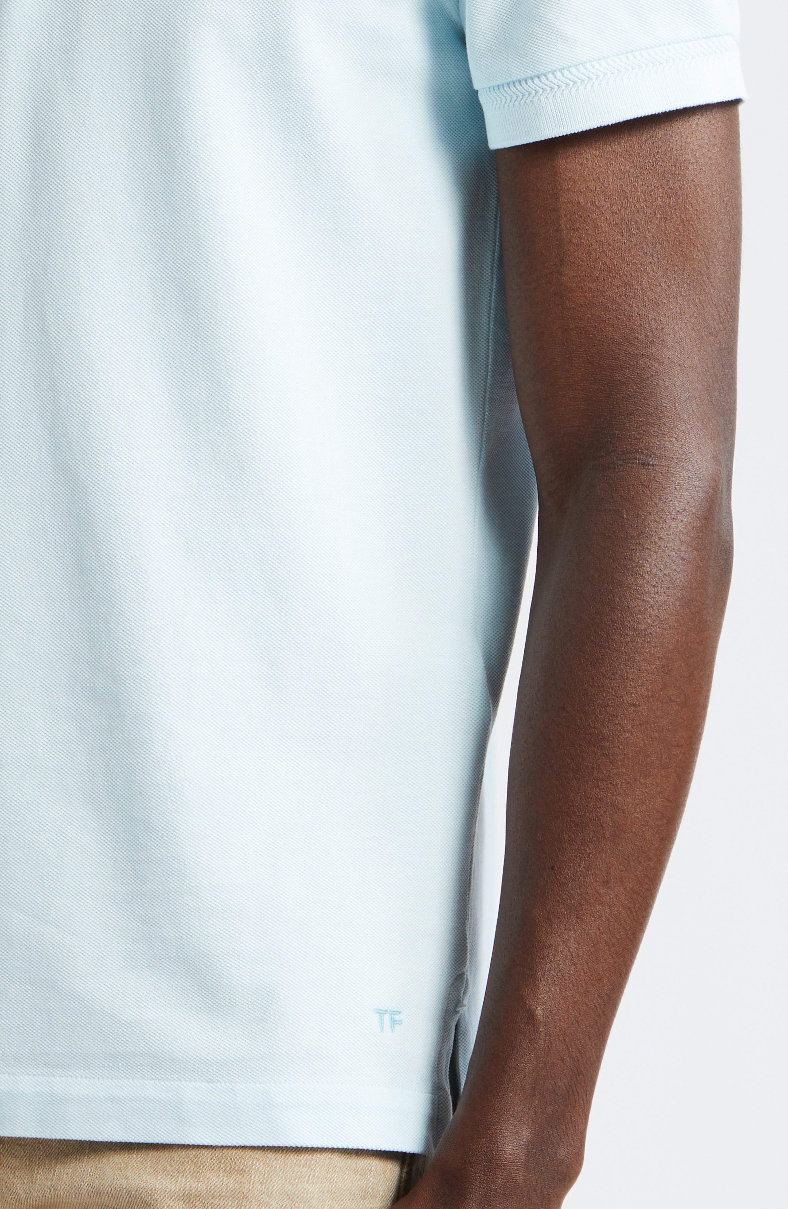 Short Sleeve Cotton Piqué Polo - 5