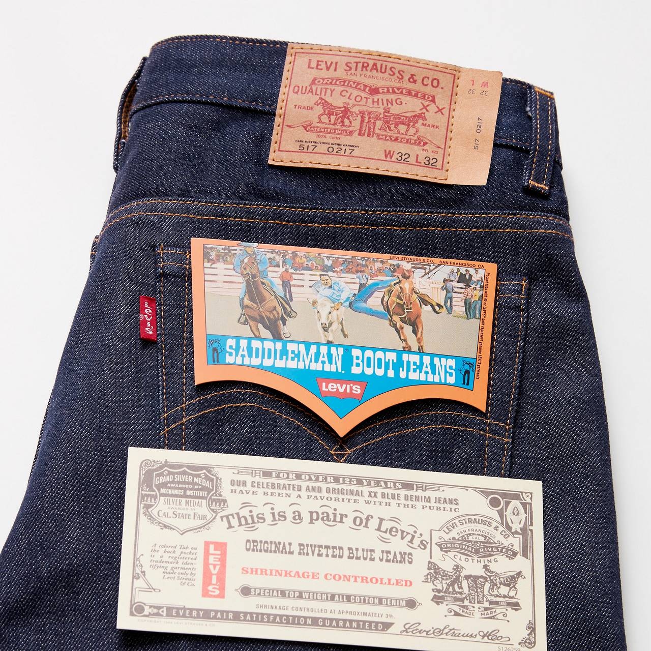 LEVI’S® VINTAGE CLOTHING MEN'S 1970S 517™ BOOTCUT JEANS - 10