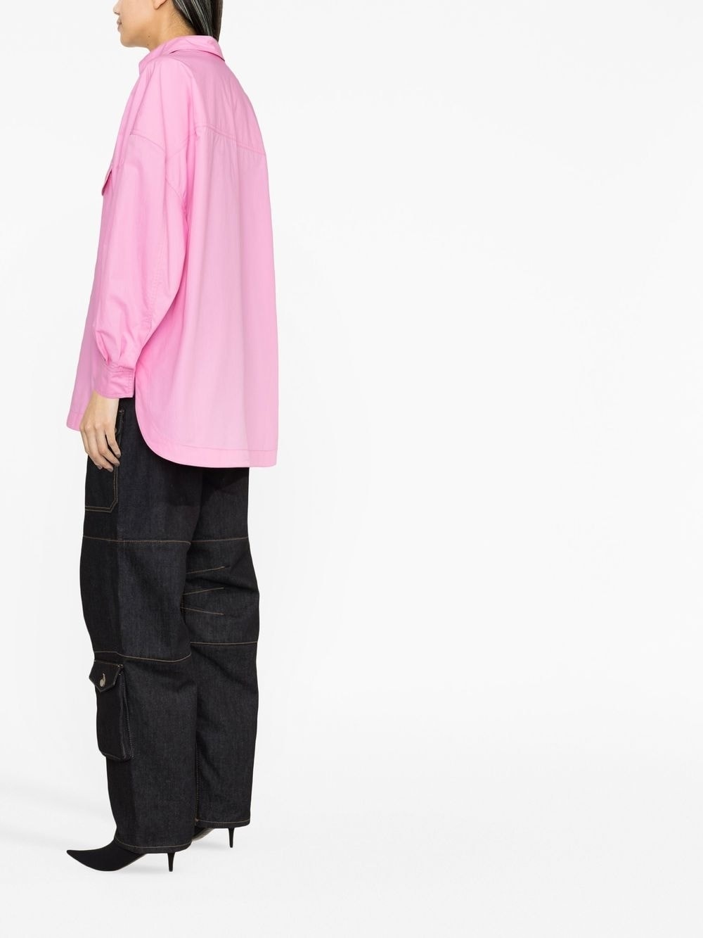 Elaine buttoned overshirt - 4