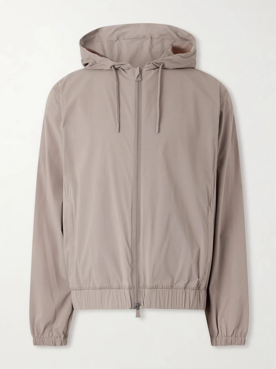 Hooded Shell Blouson Jacket - 1